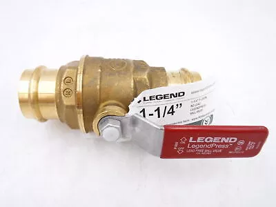 1-1/4 P200NL LegendPress Forged No Lead Brass Ball Valve 101-006NL