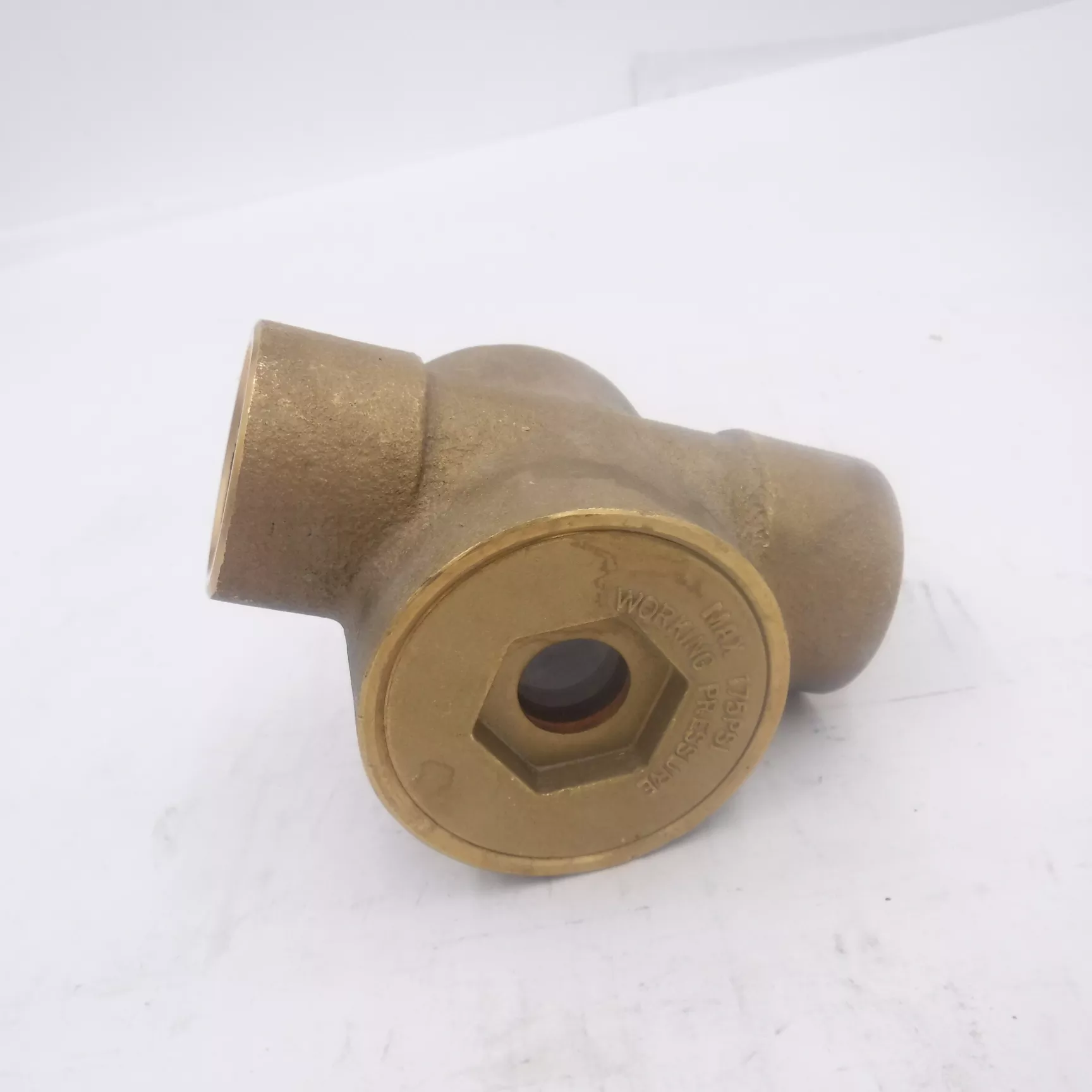 1″ IPS (Female x Female) Fire Sprinkler Sight Glass with 1/2″ Orifice 08-530-00