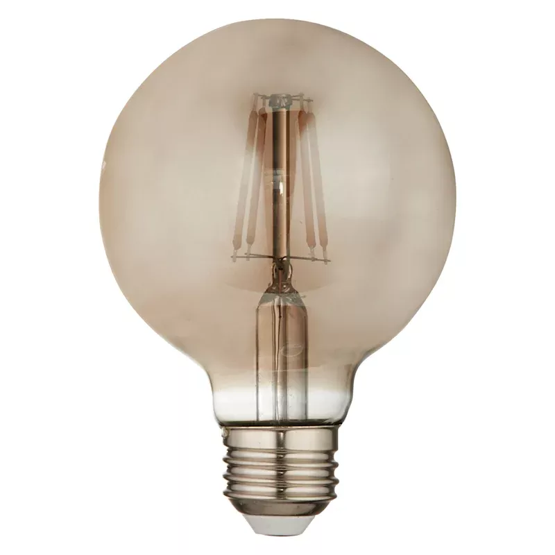 1-Pack Edison Round Smoke Bulb