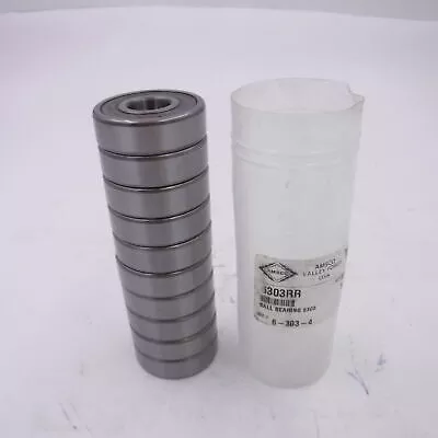 10 Pack amsco 6303RR ball bearing 17MM X 47MM X 14MM