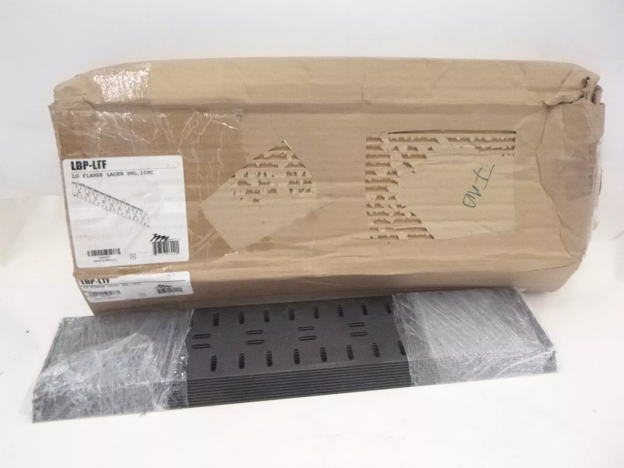10 Pack Middle Atlantic LBP-LTF 2-Space Lacer Panels