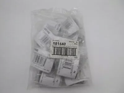 10 Pack Prime-Line S4573 Nickel Plated Die Cast 5-Cam Threaded Mailbox Lock