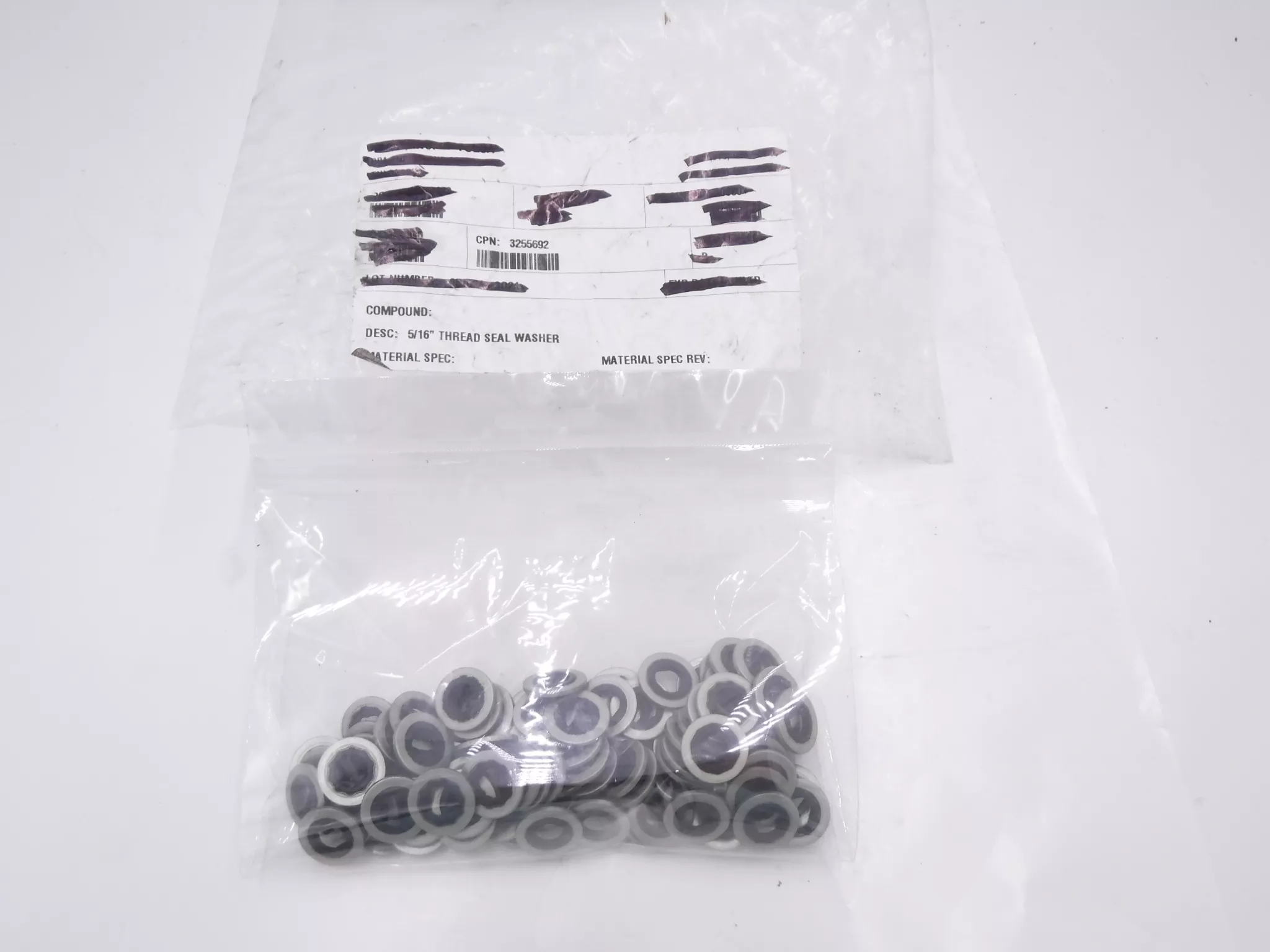 100 Pack 5/16″ Thread Seal Washers 3255692