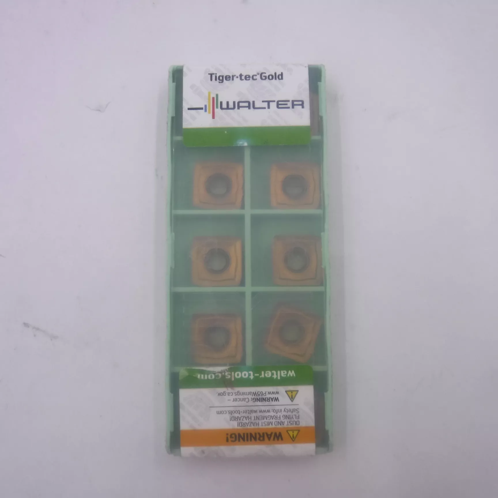 10x Walter Tiger-tec Gold WKP35G Positive Square SDMT1204ZDR-D57 Milling Inserts