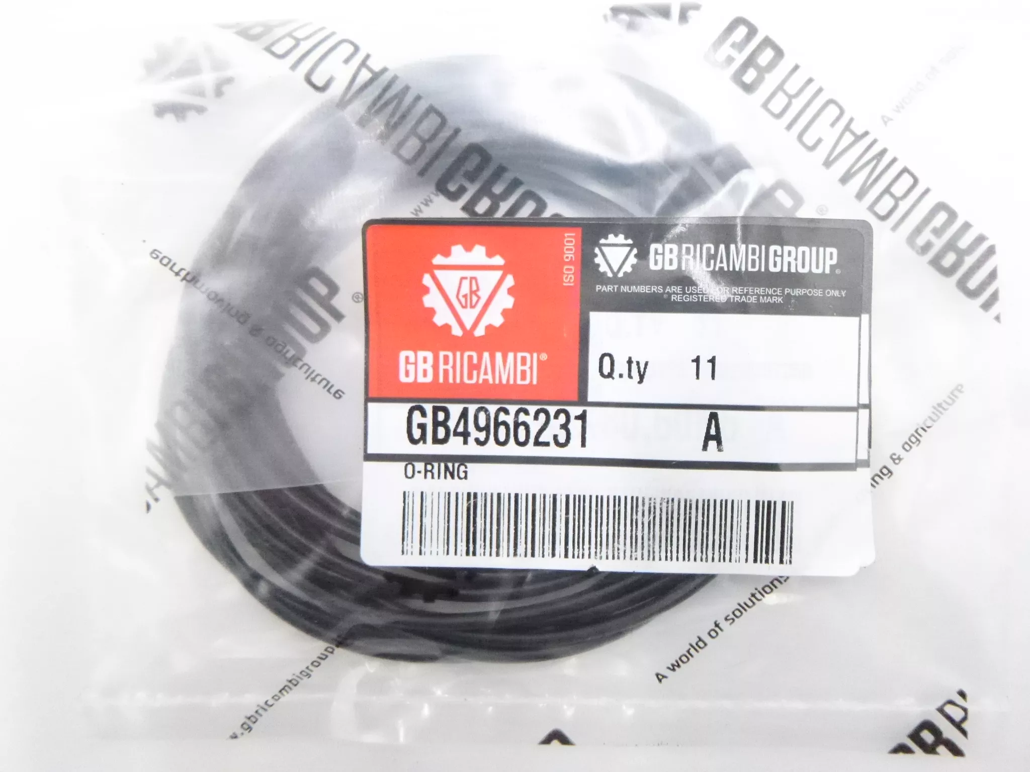 11 Pack GB Ricambi 4966231 O-Rings 80mm ID x 2.62mm Thick for Farmall 80 90 95