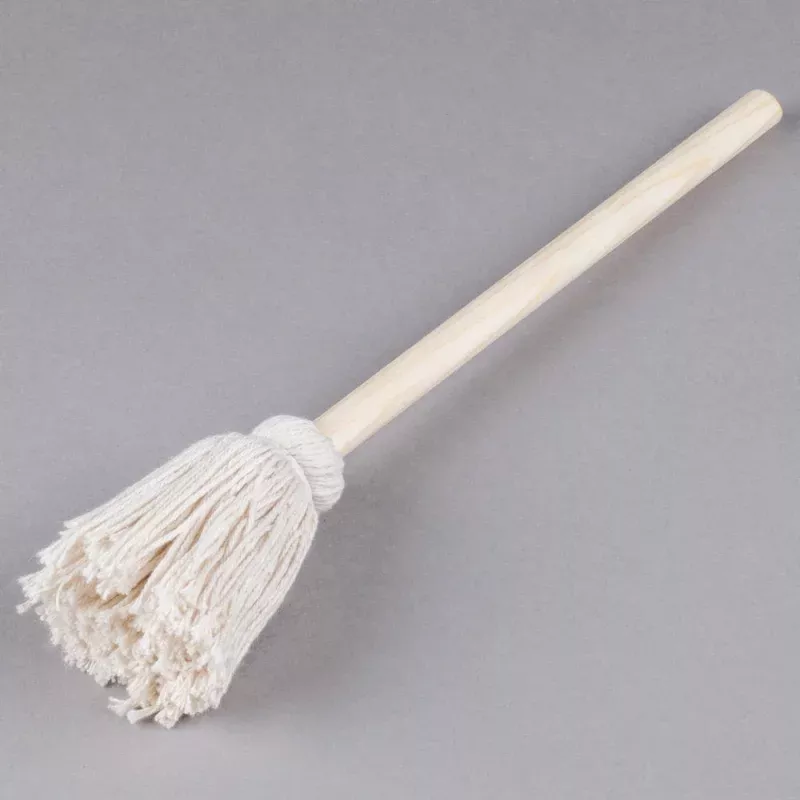 12 BBQ Basting Brush Mop 12 Wooden Handle