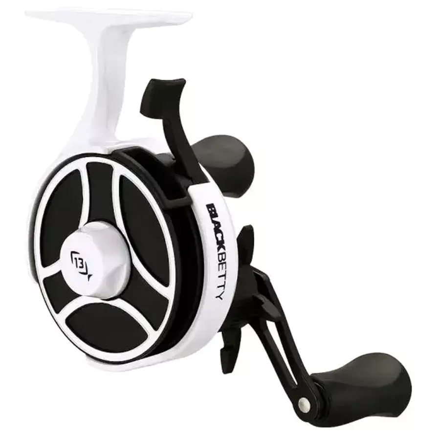13 Fishing Black Betty FreeFall Ghost Ice Reel - Left Hand