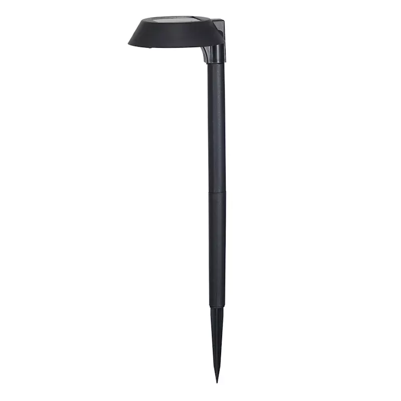 15-Lumen Solar Black Down Pathway Light
