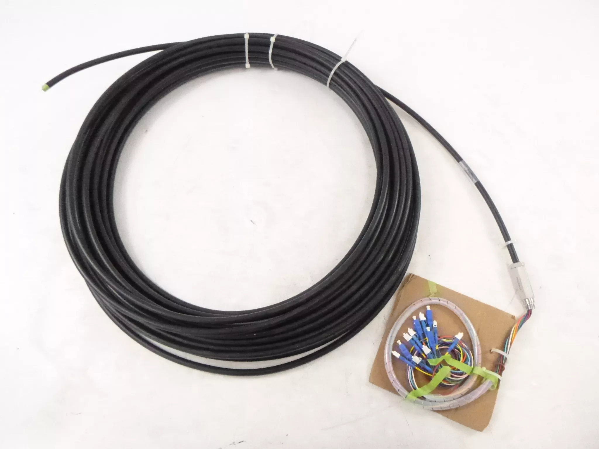 150′ Lapp 12 Fiber Unshielded Outdoor PVC Data Cable 22AWG16 Conductor Black