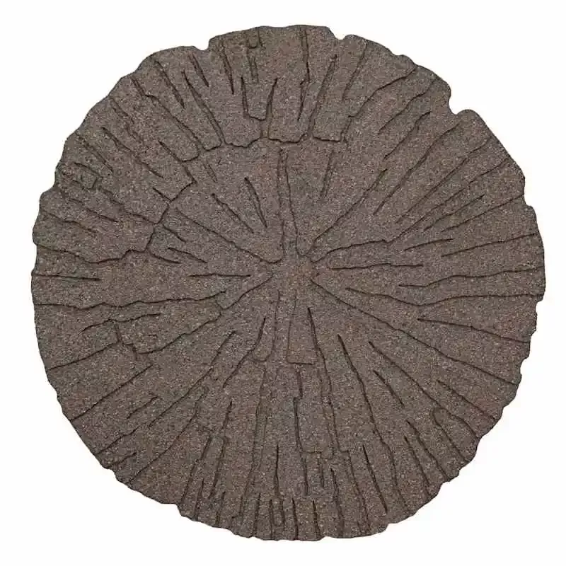 18x18 Cracked Log Flexible Stepping Stone