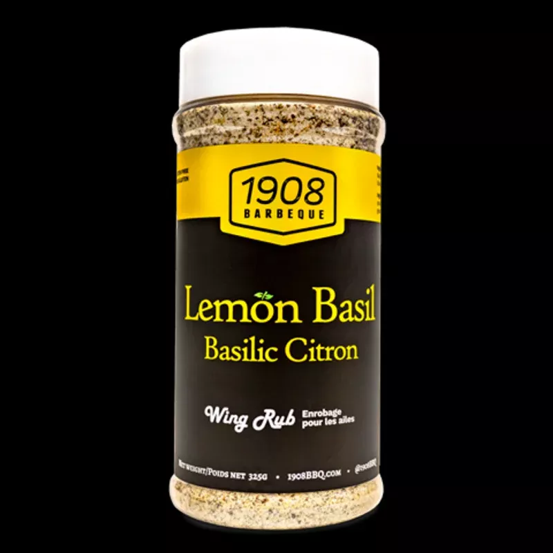 1908 Barbeque Lemon Basil Rub