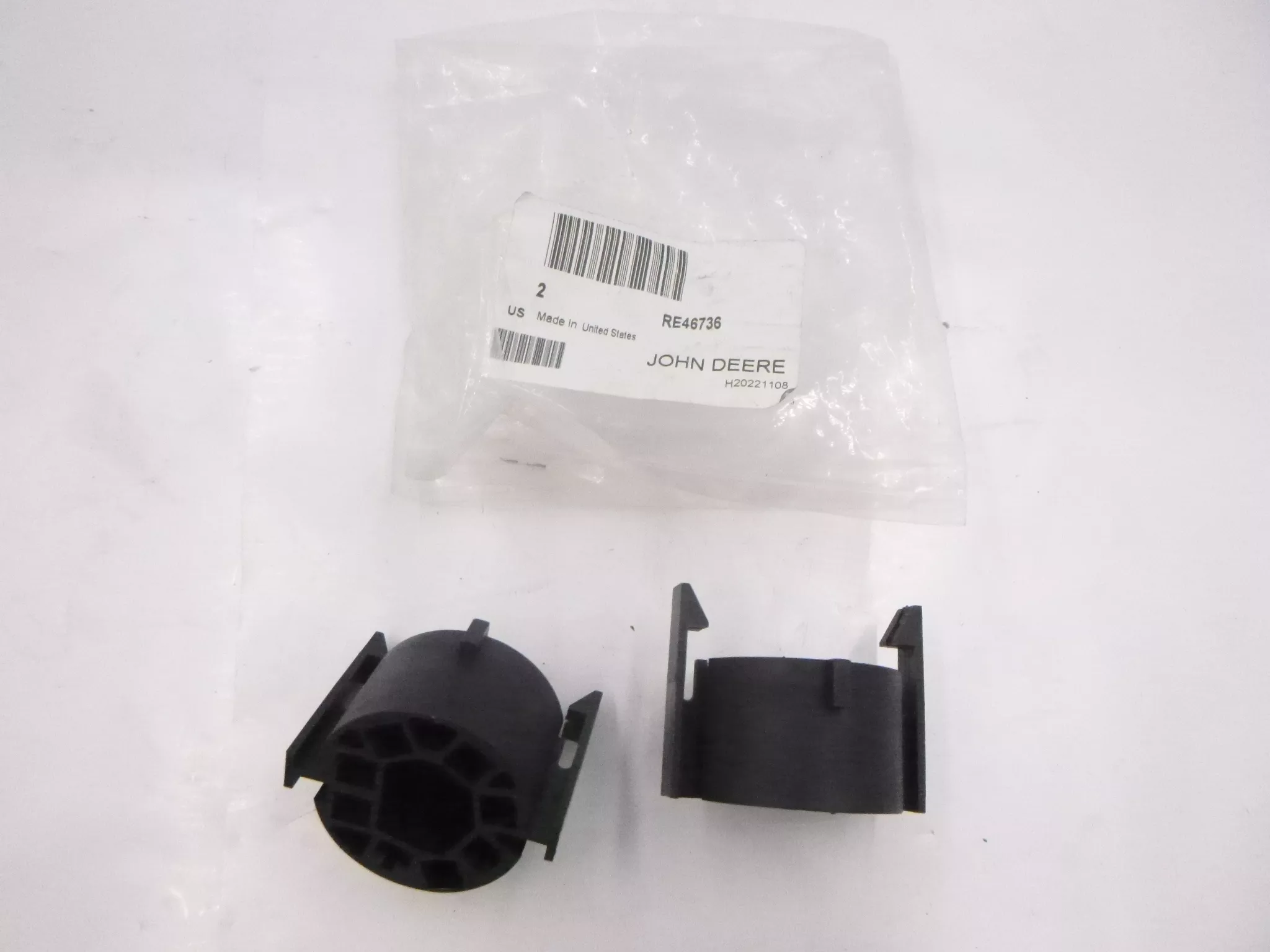 2 Pack Genuine OEM John Deere Electrical Connector Assembly RE46736