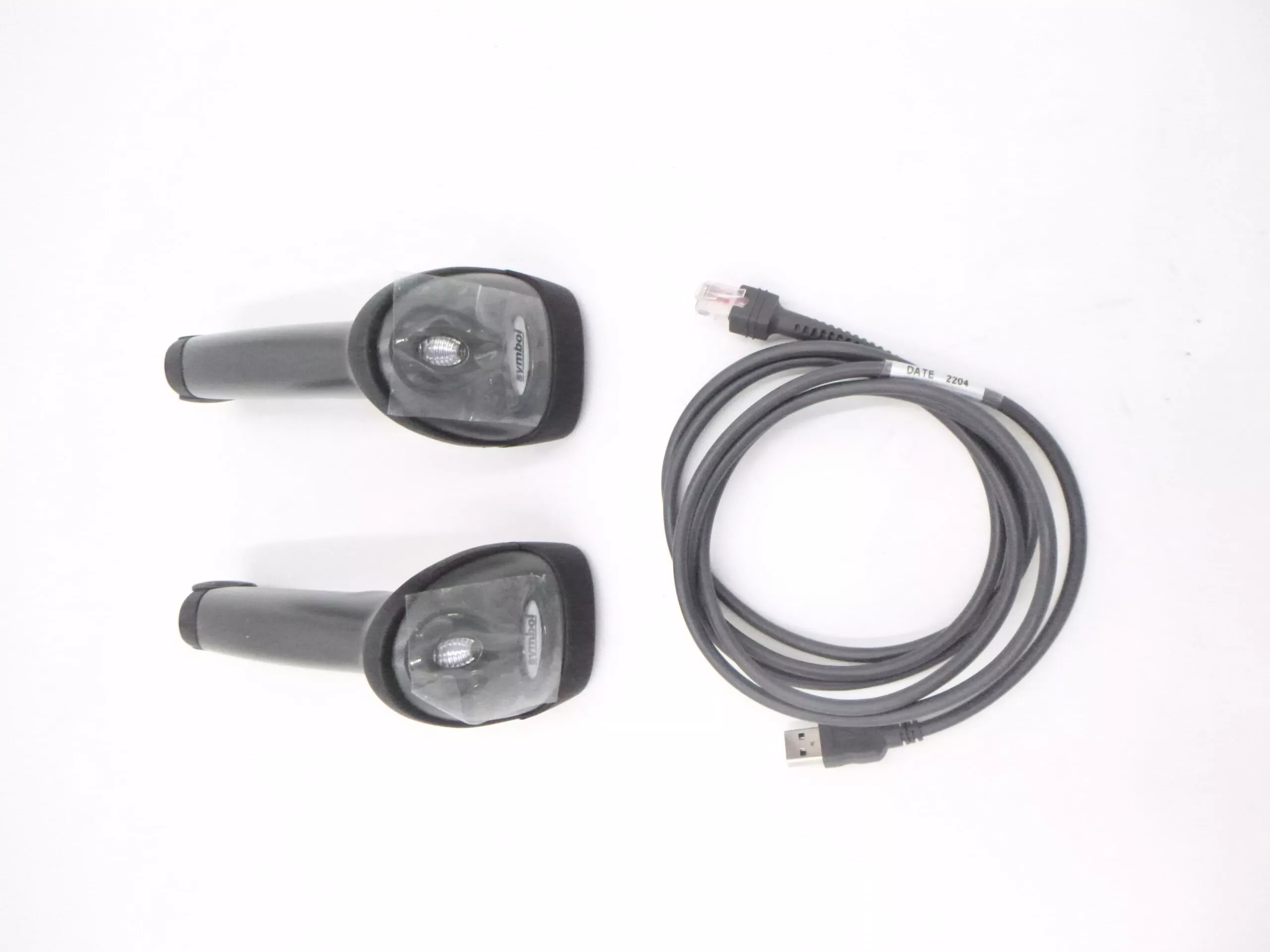 2 Pack Symbol LS2208-SR20007R-UR Handheld USB Barcode Scanner SEE DESC