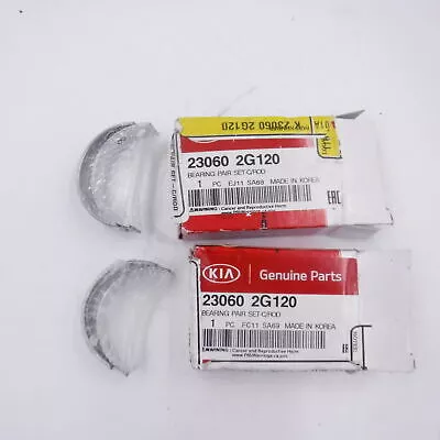 2 Pairs OEM Hyundai Kia Connecting Rod Bearing 2006-2013 2.0L 2.4L 230602G120
