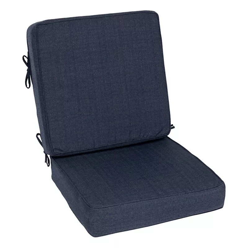 2-Piece Wheaton Jacquard Premium Outdoor Deep Seat Cushion