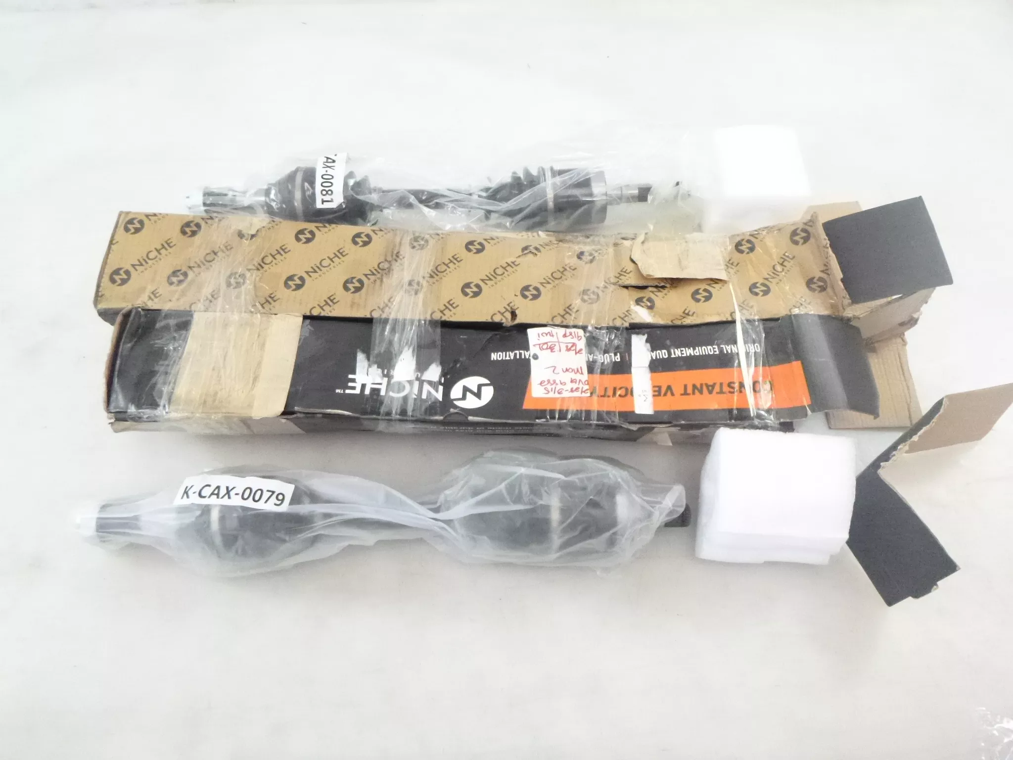 2 PK NICHEFront Rt & Lft Axle for 15-2020 Can-Am Outlander Renegade 705401116