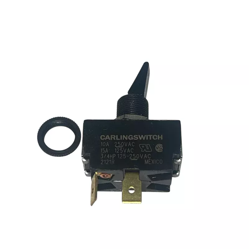 2 Prong Toggle Switch | Universal Wood Stove On/Off or High-Low Switch | Part #4TS2