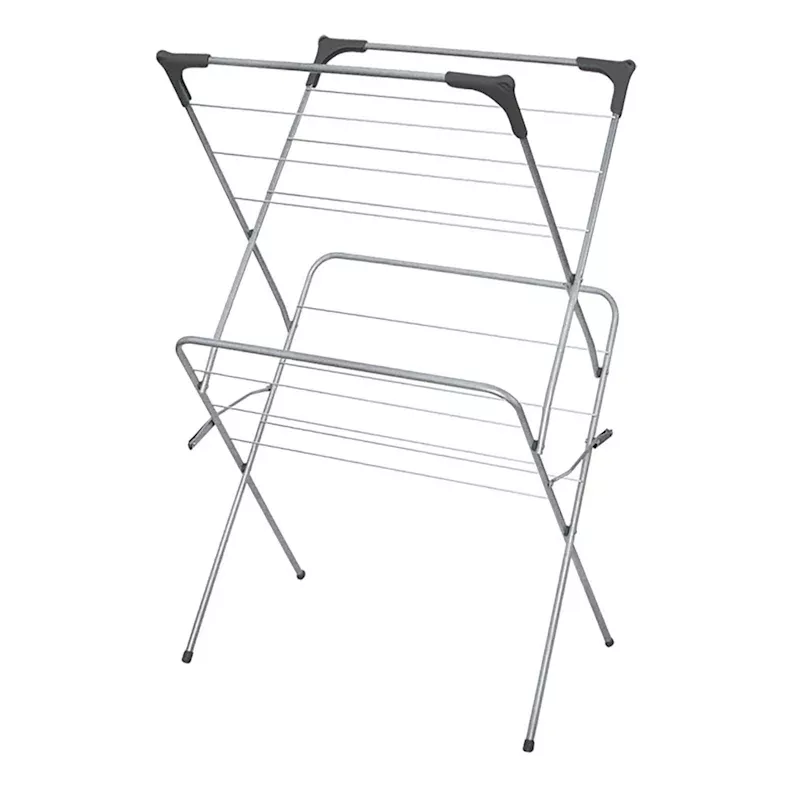 2-Tier Sunbeam Metal Clothes Dryer, White