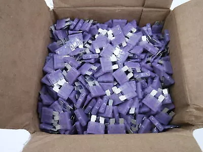 2000 PCS Little Fuse Standard Blade Fuses ATO 32V Nylon Tin 3A Violet Purple