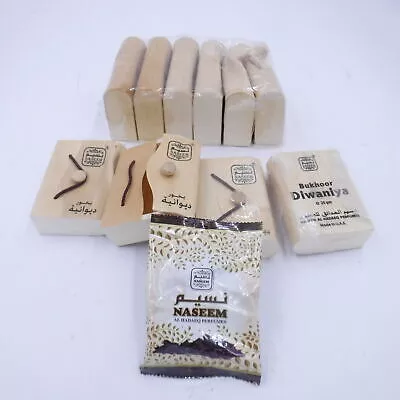 200g Total Bakhoor Diwaniya Wood Chips Incense Naseem Agarwood Powder Oud