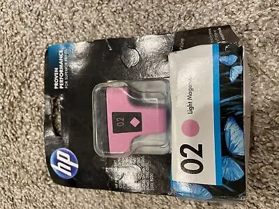 2015 HP 02 Light Magenta ink cartridge C775WN genuine oem sealed