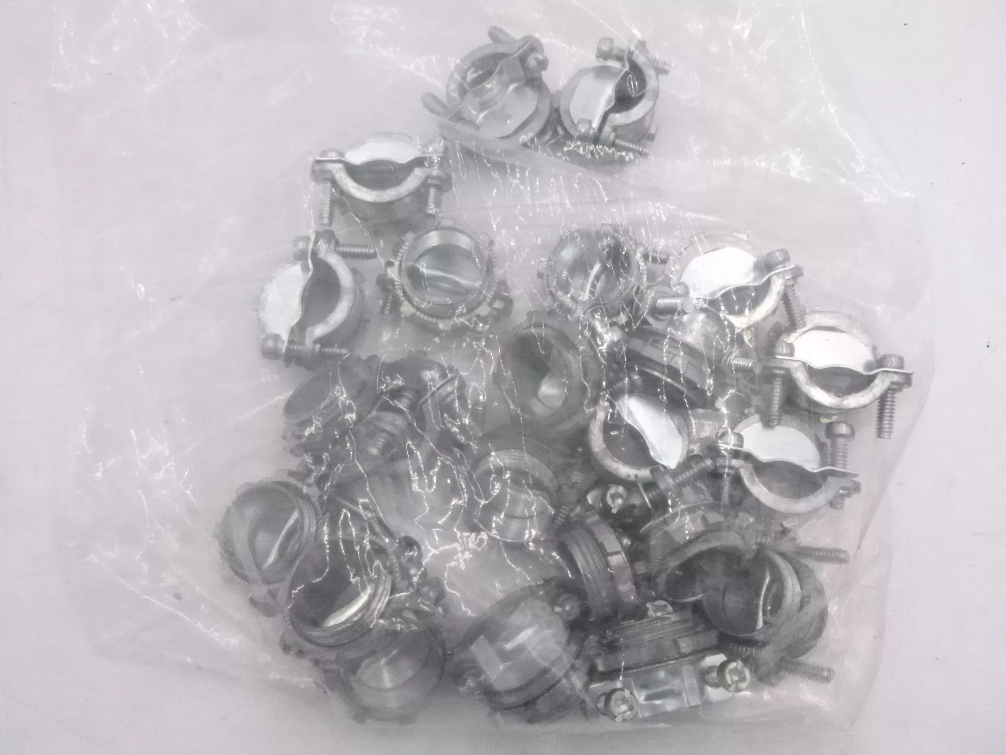 22 Pack SE Clamp Type Connector 3/4″ YL YH Zinc Die Cast