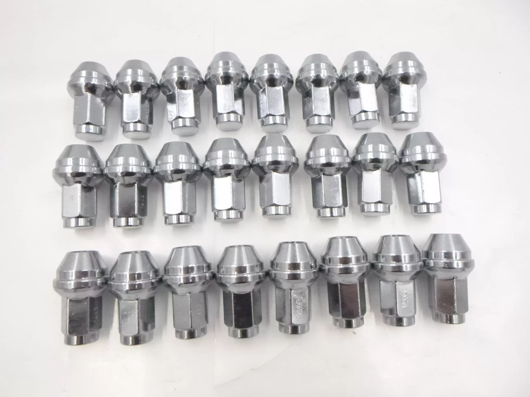 24 Pack Eisen 14×2 Chrome Lug Nuts For 2000-2014 Ford F150 Expedition