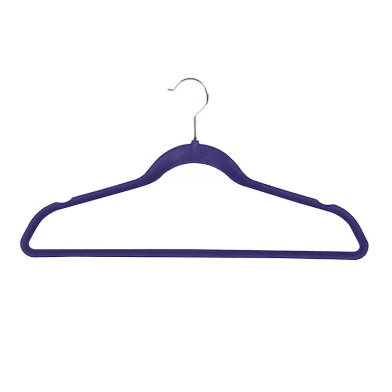 25-Pack Velvet Hangers, Navy Blue