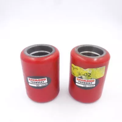 2PK OEM Raymond 939-353/265 Premium Soft Poly Wheel