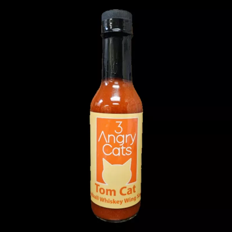 3 Angry Cats Tom Cat Hot Sauce