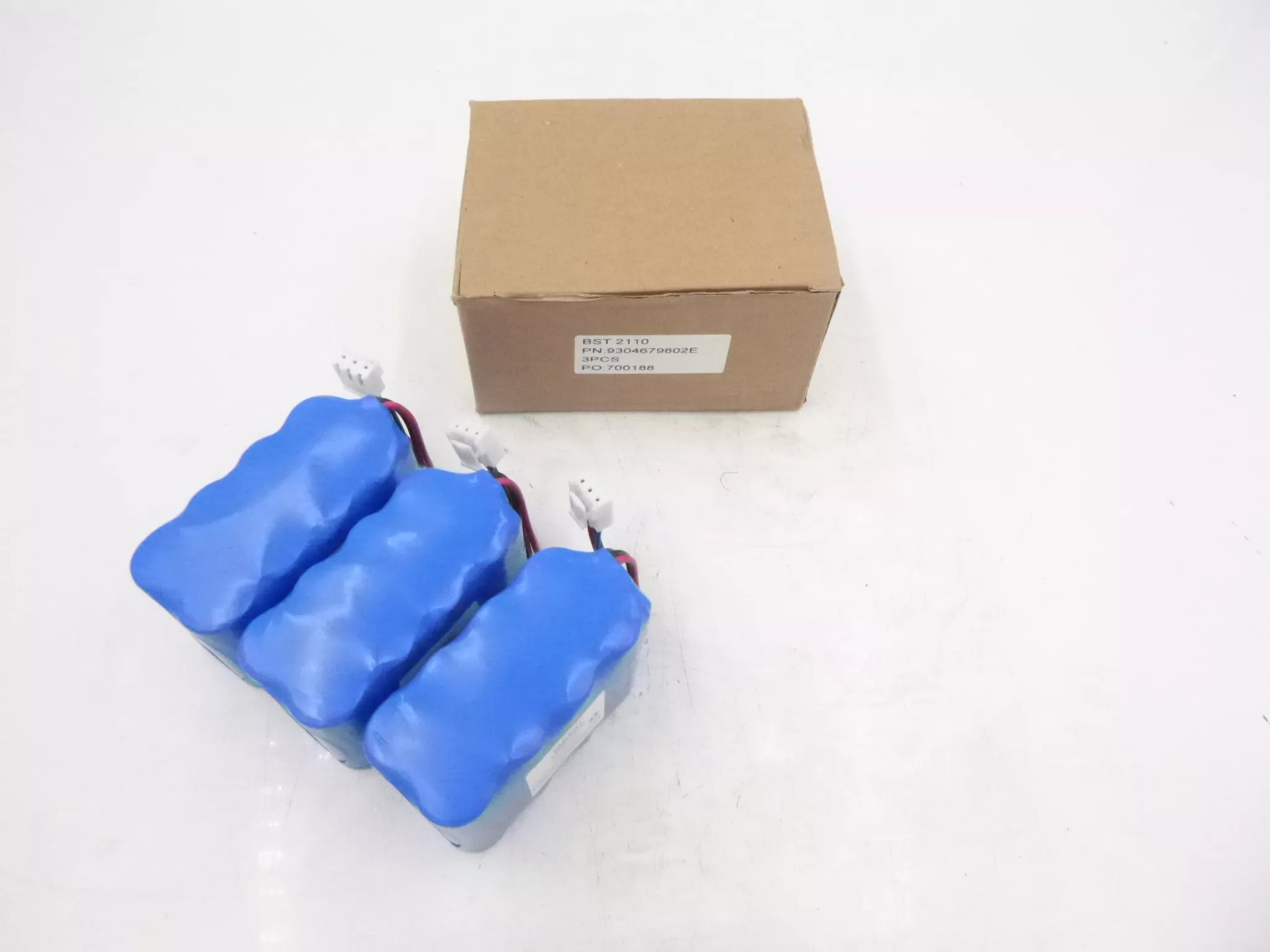 3 Pack Dual Lite 12.8V 2000mAH 25.6Wh Battery Pack for EVCH12 Emergency Light