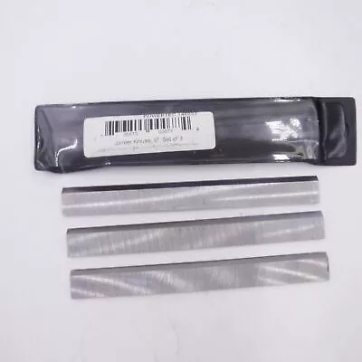 3 Pack Powertec 148022, 6″ HSS Jointer Knives for Craftsman 21705 Planer