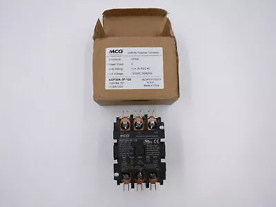 3 Pole Definite Purpose Contactor 120 VAC 50/60 Hz MDP30A-3P-120