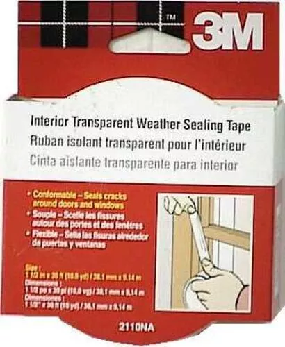 3M 2110NA 1.5' X 30 Weather Sealing Tape