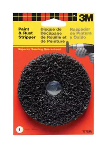 3M 7771 Paint And Rust Stripper 4'', 1/4" Arbor