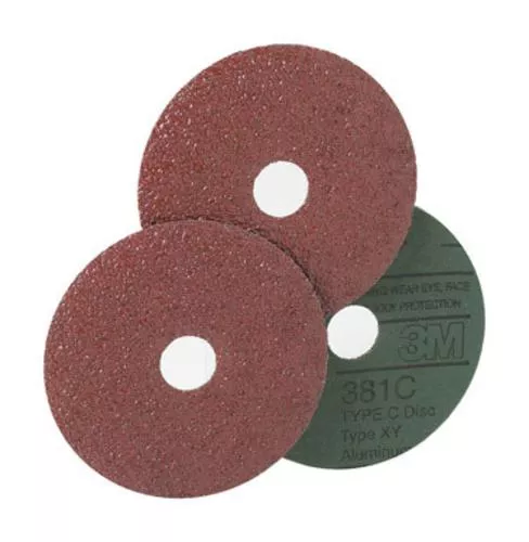 3M 81370 Type C Fibre Sand Disc, 7'' x 7/8'', 24 Grit