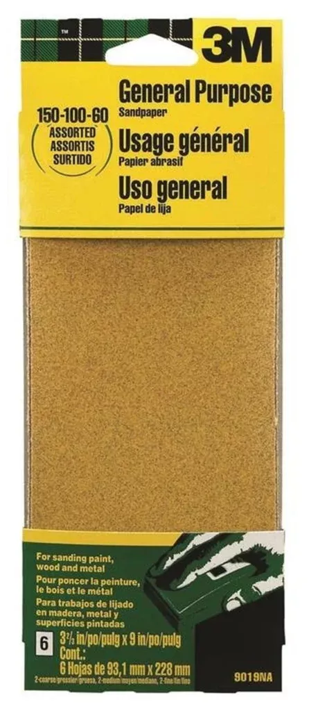 3M 9019NA Sanding Sheet, Assorted Grit