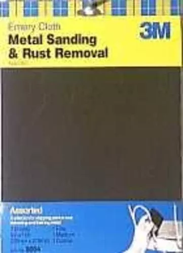 3M 9064NA "Emery" Sandpaper 9''X11'' Assorted Grit Size