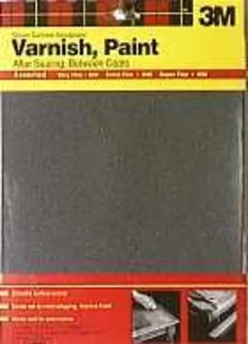 3M 9088NA "Waterproof" Silicon Carbide Sandpaper 9''X11'' Assorted Grit