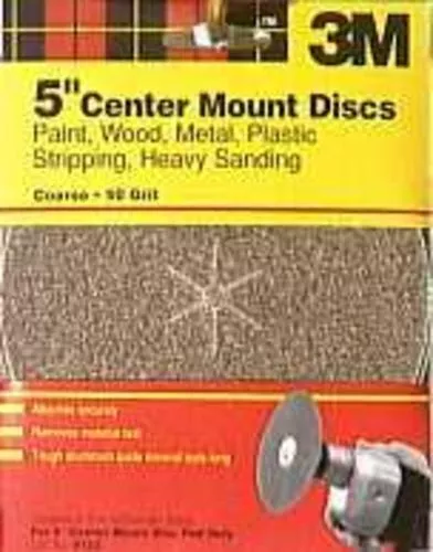 3M 9152NA Aluminum Oxide Sanding Disc 5'' Coarse