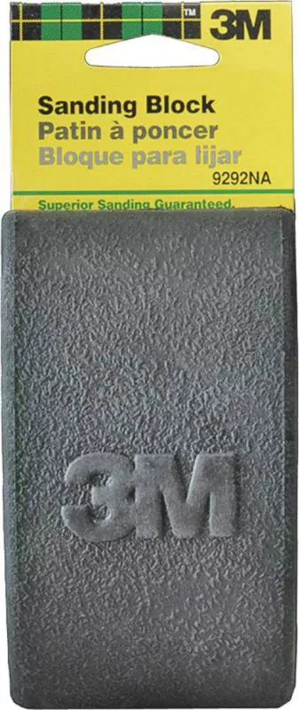 3M 9292 Rubber Sanding Block, 2-3/4" x 5"