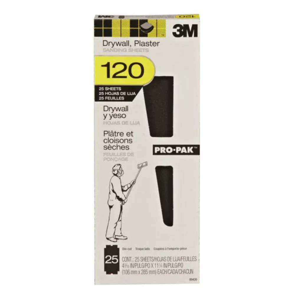 3M 99430 Drywall Sanding Sheet 4-3/16" x 11"
