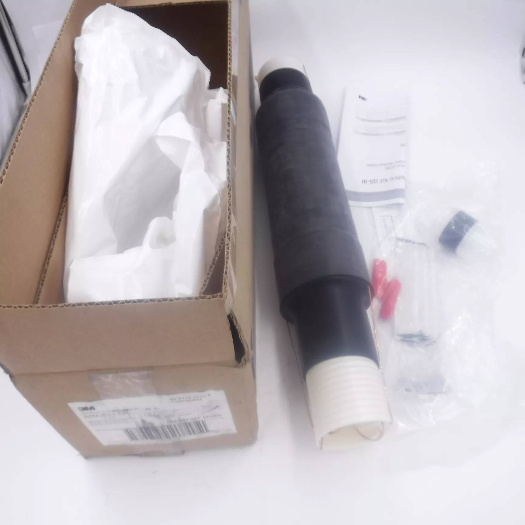 3M Cold Shrink QS-III Inline CN/JCN Cable Splice Kit 15-25KV 5458A-WG-C-PGE