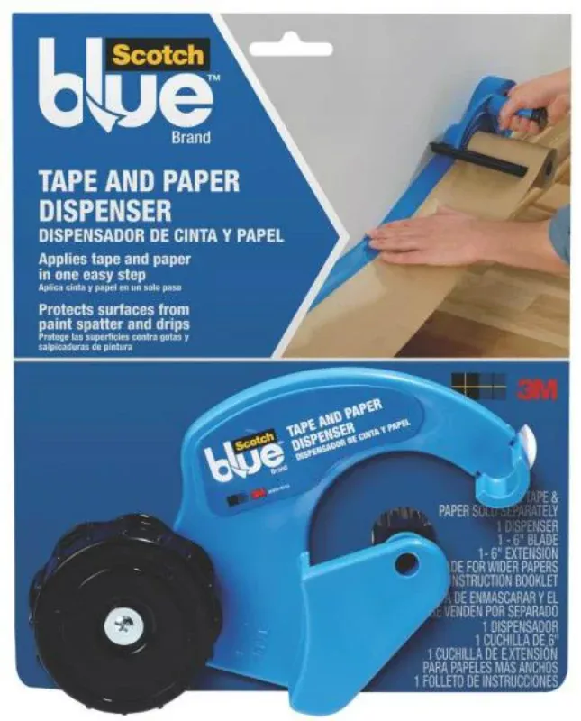 3M M1000 Hand-Masker Masking Tape Film Dispenser, 3" x 18"