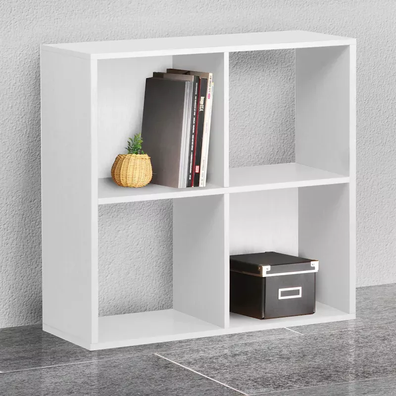 4-Cube Modular Storage System, White