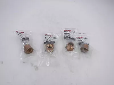 4 NEW Sioux Chief LFAC-870 Brass Pipe, 3/4″ MP X 1/2″ FIP