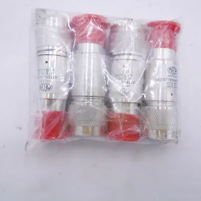 4 Pack Meca Attenuator 2W 10dB 4GHz 612-10-1 N male/ N Female Connectors