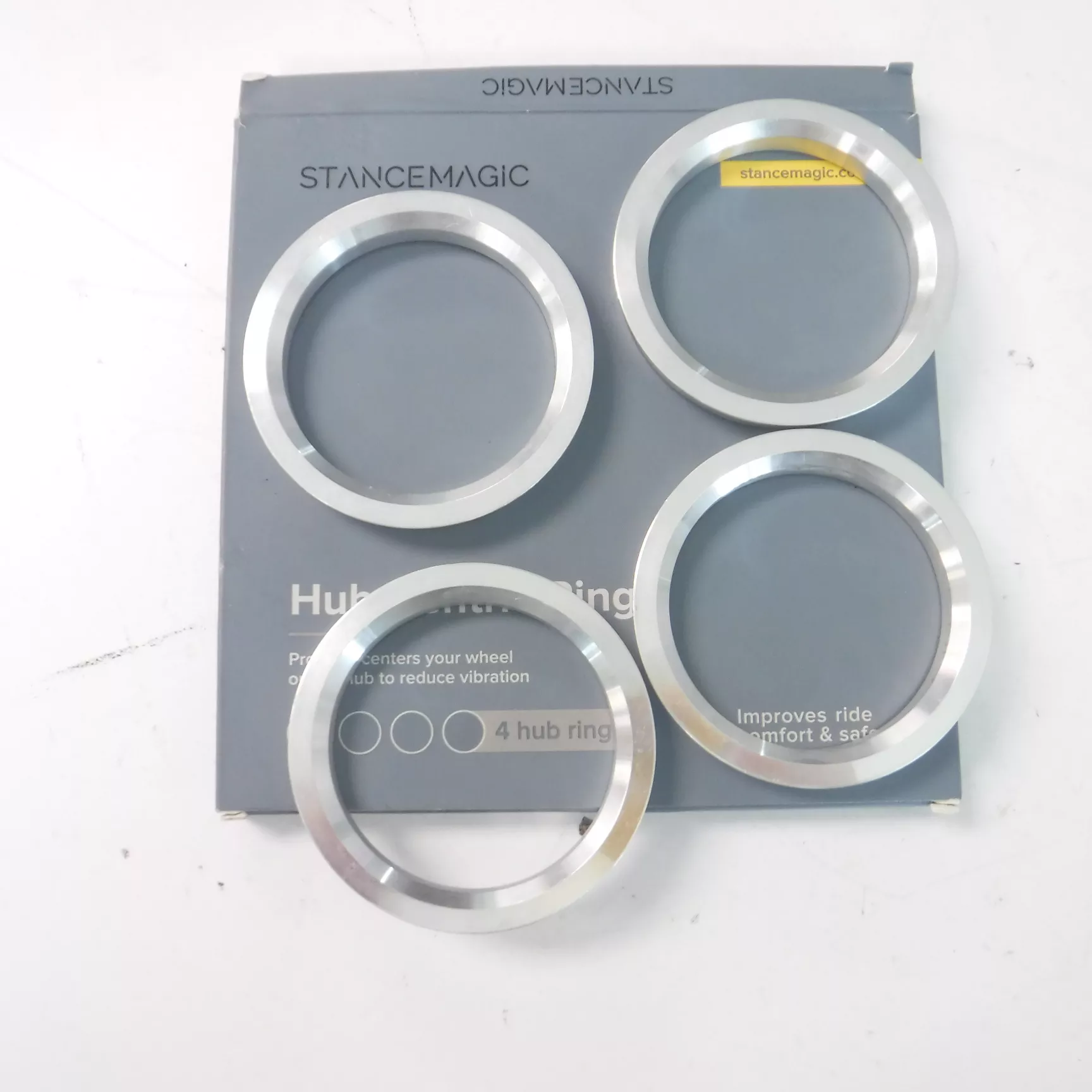 4 Pack STANCEMAGIC Hubcentric Rings 60.1mm-73.1mm For 1995-2021 Toyota Avalon