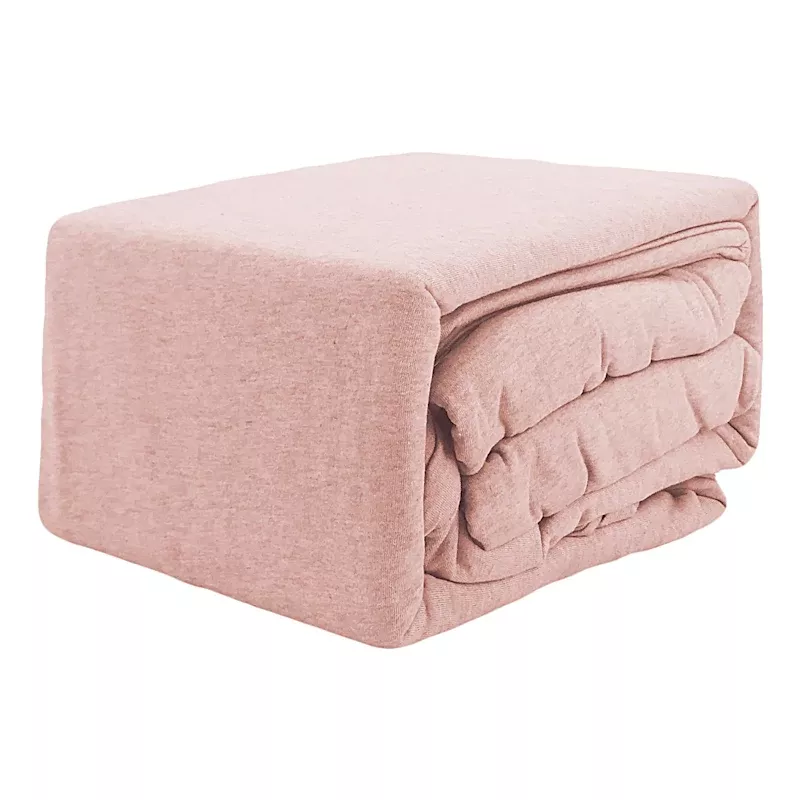 4-Piece Terracotta Jersey Sheet Set, Queen