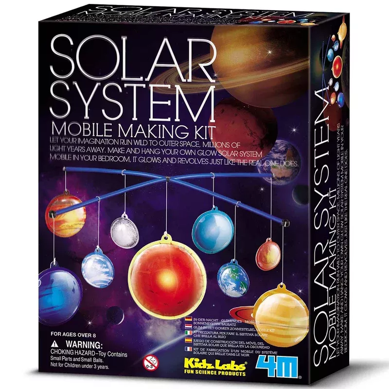 4M Kidzlabs – Solar System Mobile Making Kit